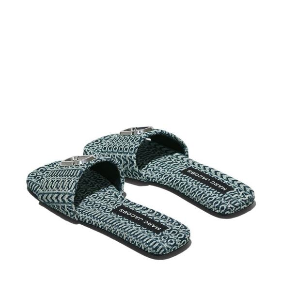 Marc Jacobs The J Marc denim slides 36 - Picture 7 of 8